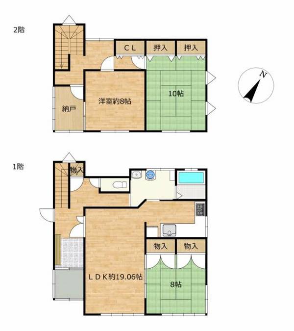 中央二丁目戸建物件