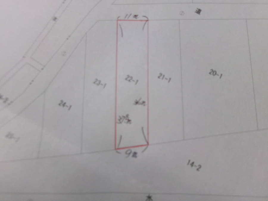 大畑町松ノ木　売地①