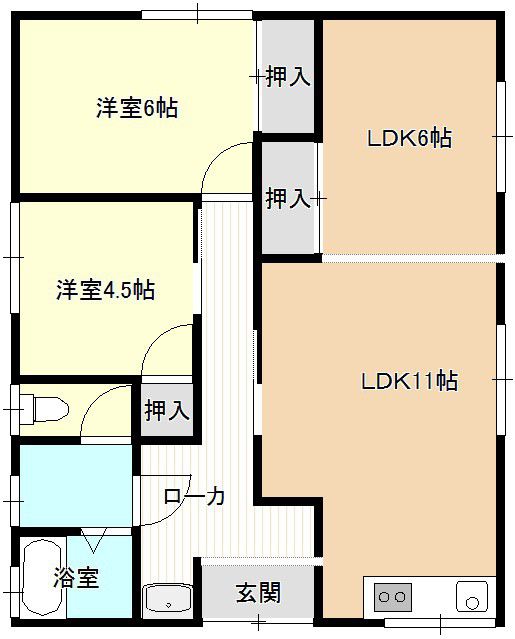 ハイツあさひが丘　３号