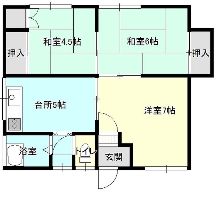 山口アパート大湊　15号