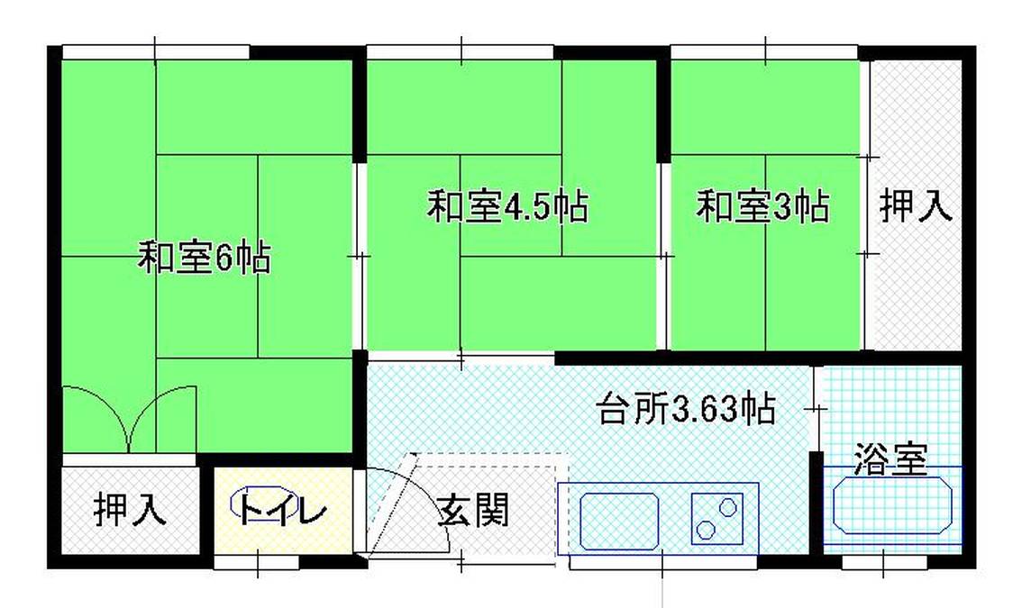 向中野アパート11-34　5号