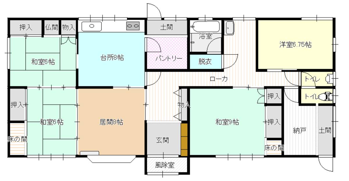 中野貸家(城ケ沢)
