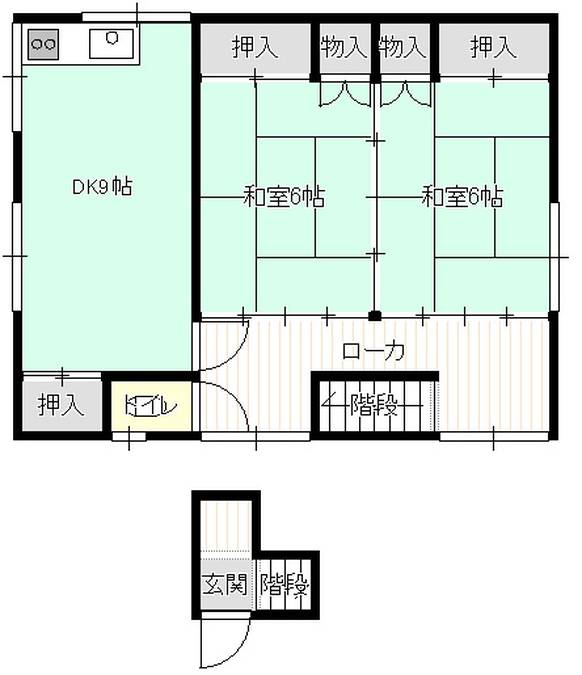 羽立貸家5号（2F）