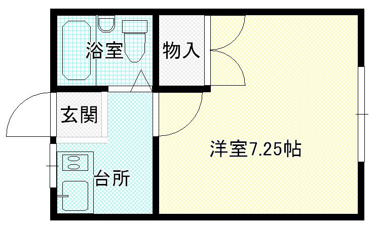 コーポ高橋　101号（1F)