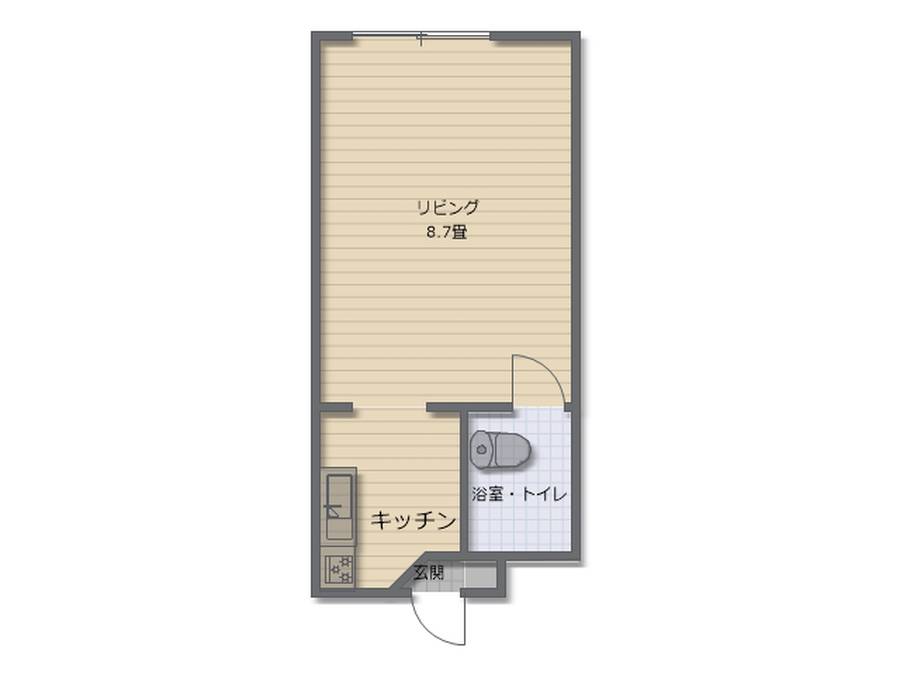 シングルハイツ205号