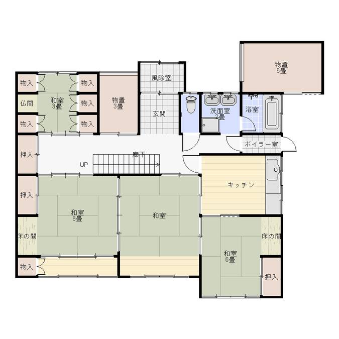 川守町竹本住宅