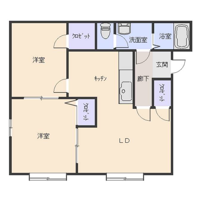 シャーメゾン・シードメインⅡ201号室