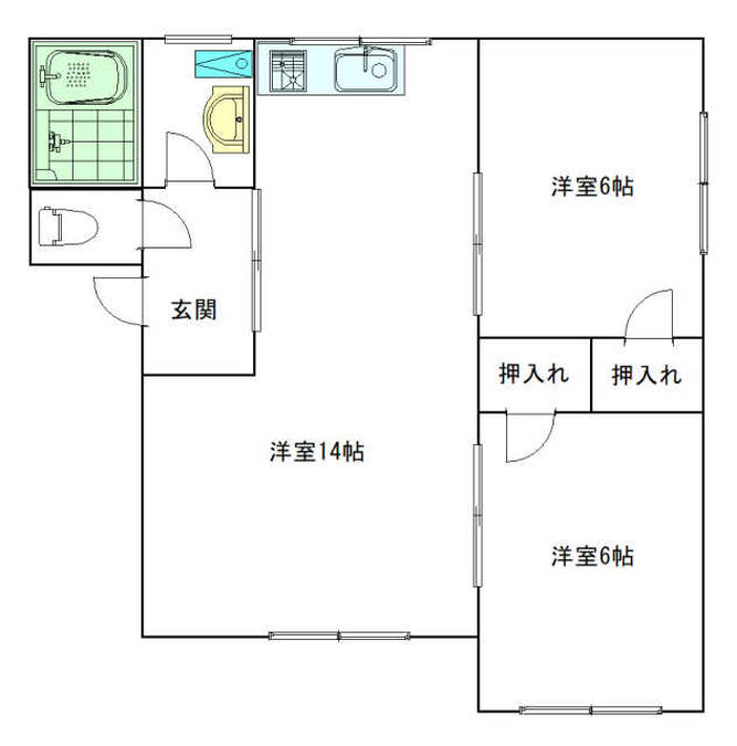 だい2ファミリーⅭ棟1-2