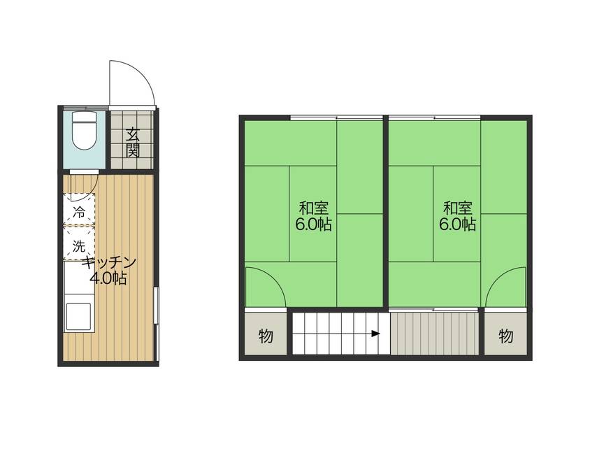 生活保護者ウェルカムハウス（家電エアコン付き）